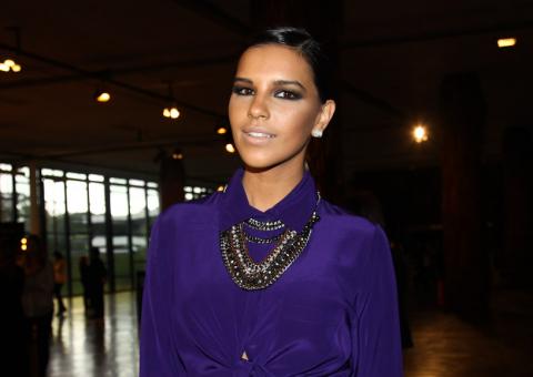 Famosos chegam no primeiro dia do São Paulo Fashion Week